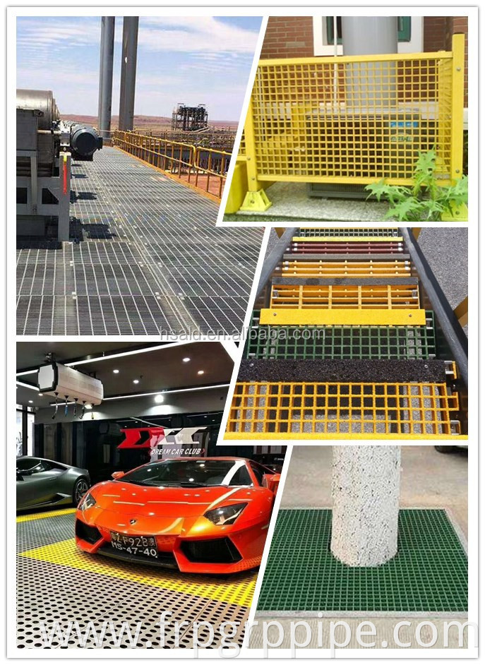 Low maintenance uv resistant frp grating for agriculture Composite grating